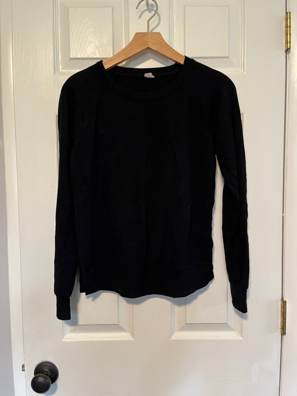 Threads 4 Thought Black Crewneck Pullover Sweatshirt